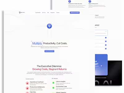 Nextro AI Website Redesign