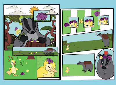 "The Badger and the Duckling"