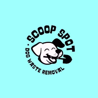 Logo Design for Scoop Spot – Dog Waste Removal