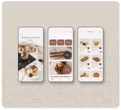 Soulfulbites - Bakery Menu App