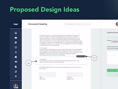 Drafting better contracts - UX Case Study