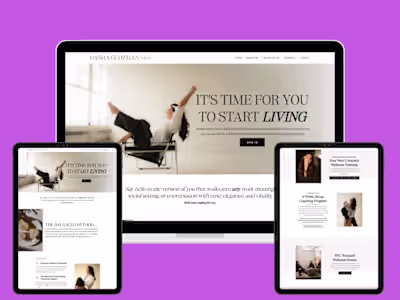 Kajabi Website Design For Health Coach