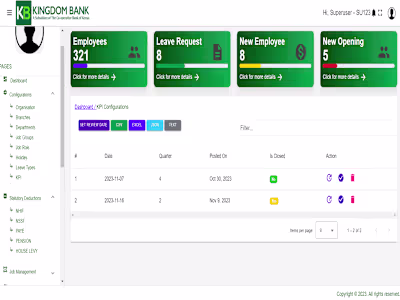 Enterprise Resource Planning System