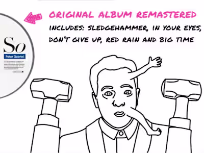 Peter Gabriel 'So' Box Set Animation