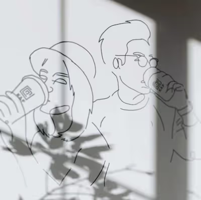 KAF COFFEE Shop + Mural Design & Branding