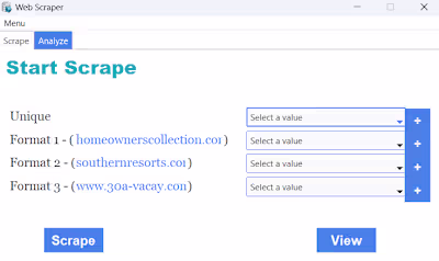 Property Scraper Application