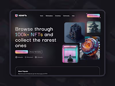 NFT Marketplace Website