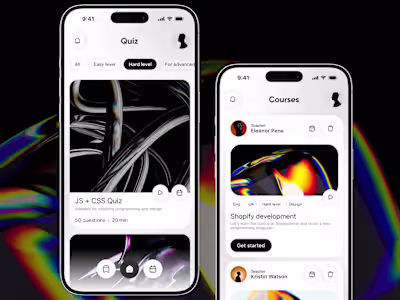 Mobile EdTech App Features Design