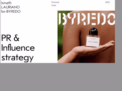 Influence and PR strategy