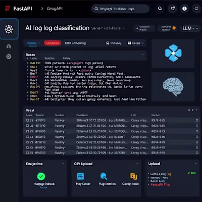 Log Classification System – Log Labeling with Regex, BERT & LLMs