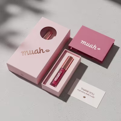 Beauty Side Hustle Product Package Mockup