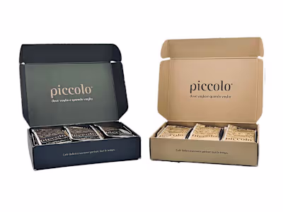 Packaging for Range of Wellness offees