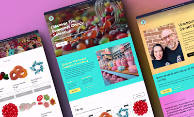 Sweet Shop HV - eCommerce Website