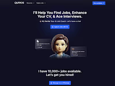 Qureos | Your AI-Powered Job Coach - Iris