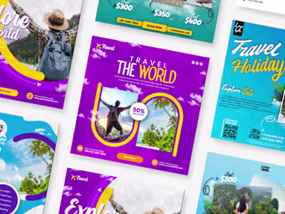 Instagram posts and Canva templates