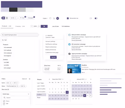 Design System Components - Ecommerce