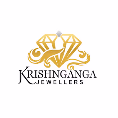 Logo Design for a Krishnganga Jewellers