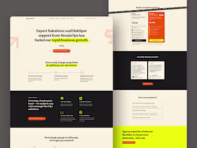Strada Ops: Expert HubSpot & Salesforce Support