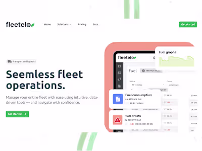 Fleetelo App Development for Logistics Efficiency