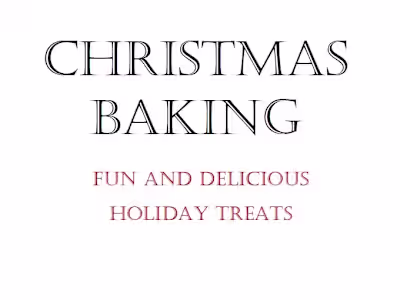 Ghostwritten Christmas Baking Book