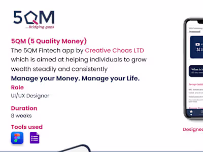 Revamping User Interface for FinTech App