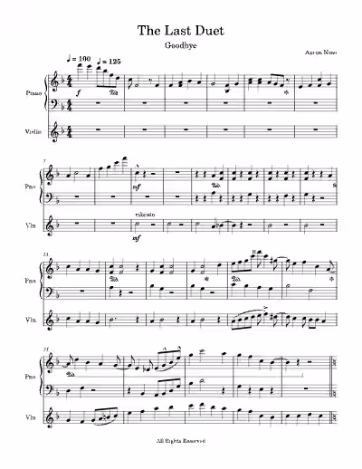 The Last Duet