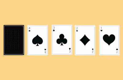 Master of Card Game | Vector Illustrations
