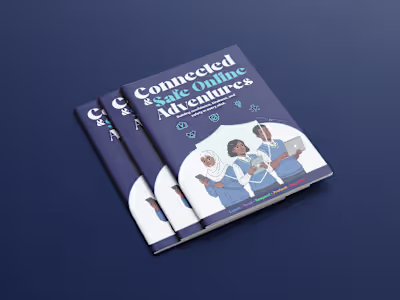 Children's Digital Safety Book Design