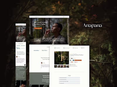 Anapana | E-commerce → Branding & Development.