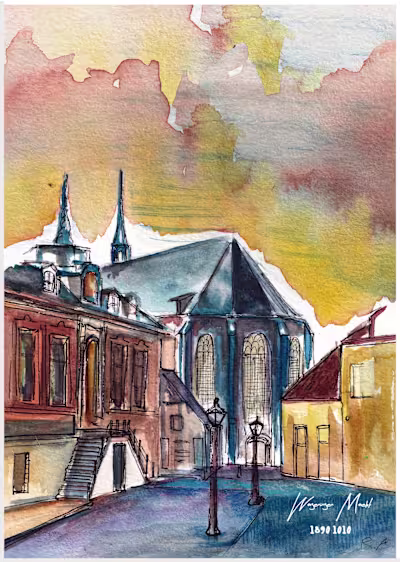 Landscape illustration