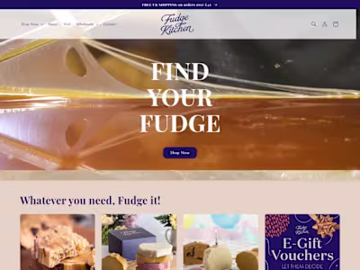 Frontend Shopify Web Development For 𝗙𝘂𝗱𝗴𝗲 𝗞𝗶𝘁𝗰𝗵𝗲𝗻