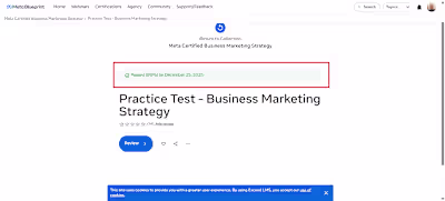 Just clocked in at an 80% on the Meta pre-certification prog...