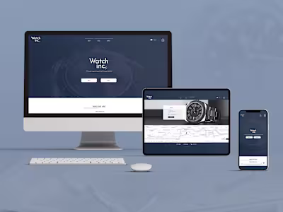 Website for the company Watch Inc