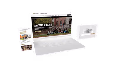 Purdue University Admissions Website Redesign