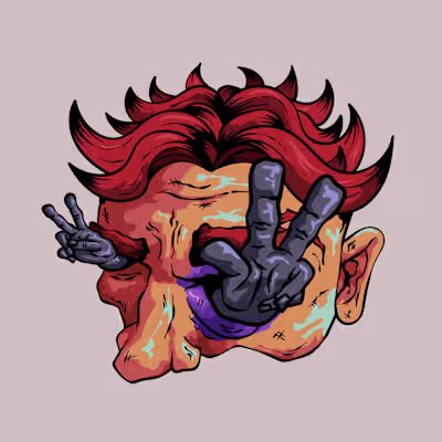 Illustration Series with Bold Style