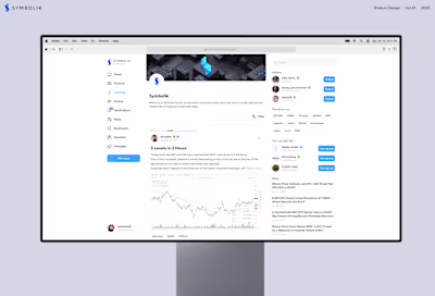 Symbolik Social - Financial Platform for Analysts