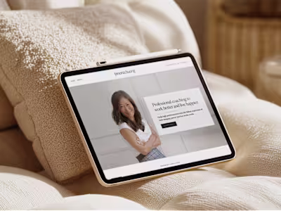 Treena Huang | Branding + Kajabi Website Design
