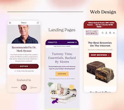 Replo Website Designs