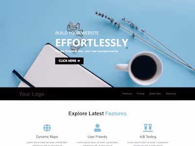 Landing Page Site