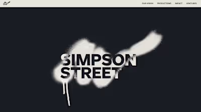 React Website & Component Library Developer for Simpson Street