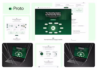 Proto AI Website Design System & Framer Development