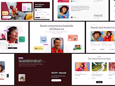 Reelup Website Design