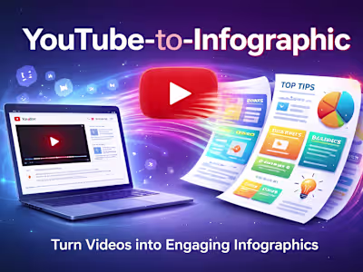 YouTube Video to Infographic 