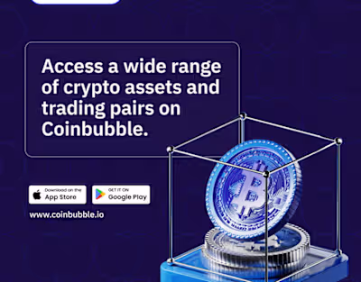 Coinbubble Social Media Designs