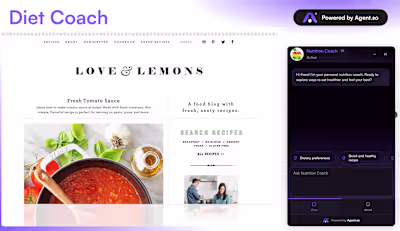 AI Integration Showcase for Love&Lemons