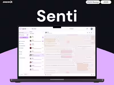 Messaging Web App - Senti