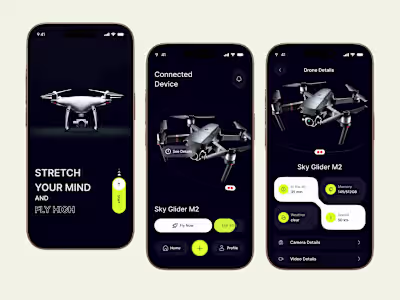 Hello, Everyone! 👋 “SkyGlider is a smart drone control app ...