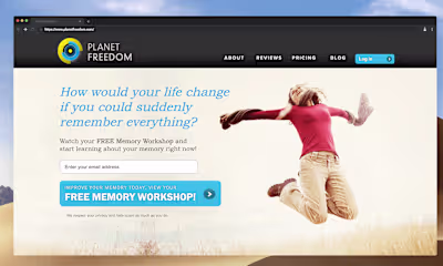 Planet Freedom Website 