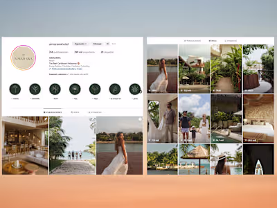 Caribbean Luxury Hotel Instagram Rebrand & Growth