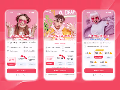 Premium UI – In-App Purchase Screen